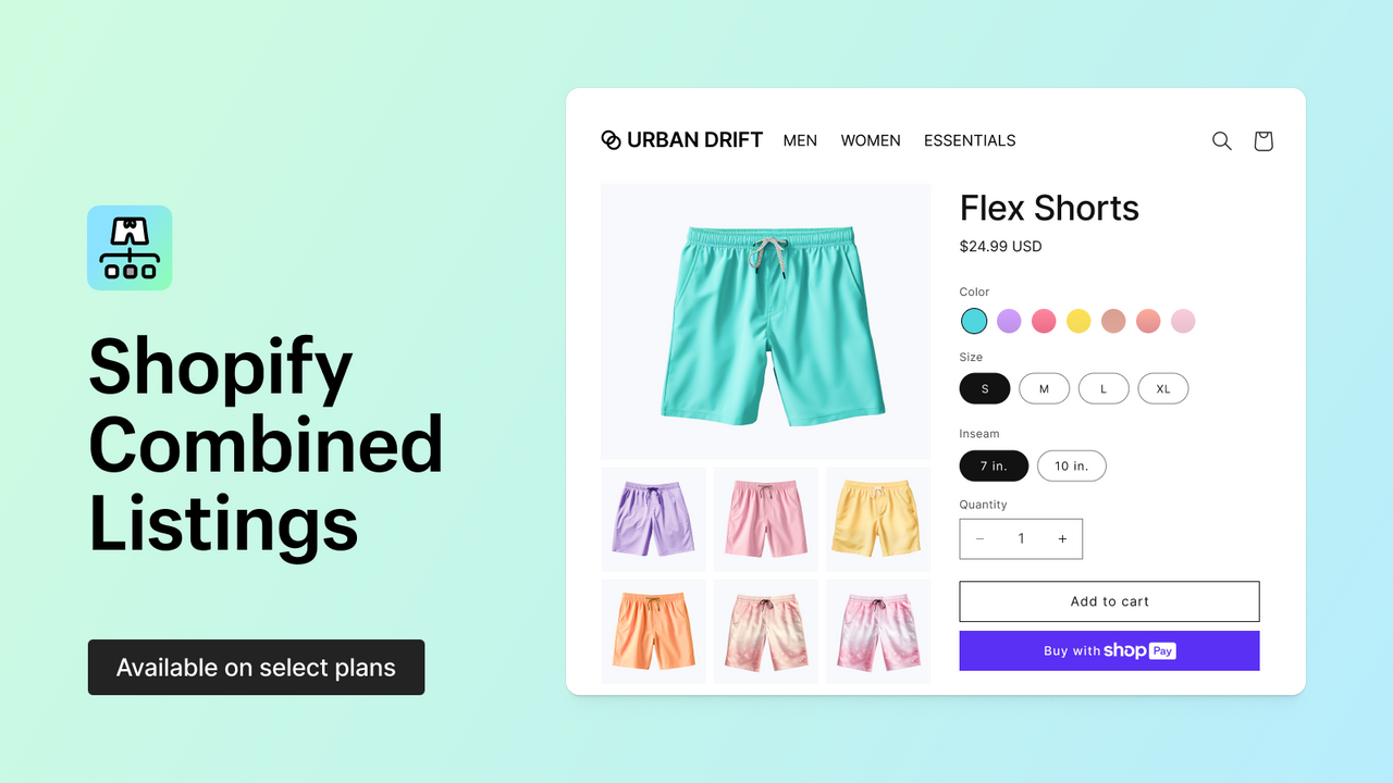 Shopify Combined Listings - Startup Ecommerce