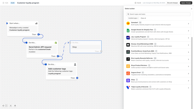 Shopify Flow - Startup Ecommerce