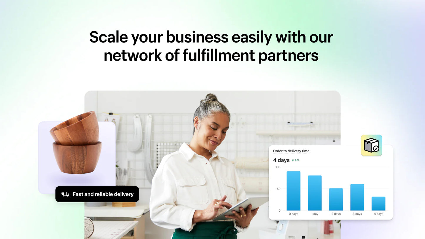 Shopify Fulfillment Network - Startup Ecommerce