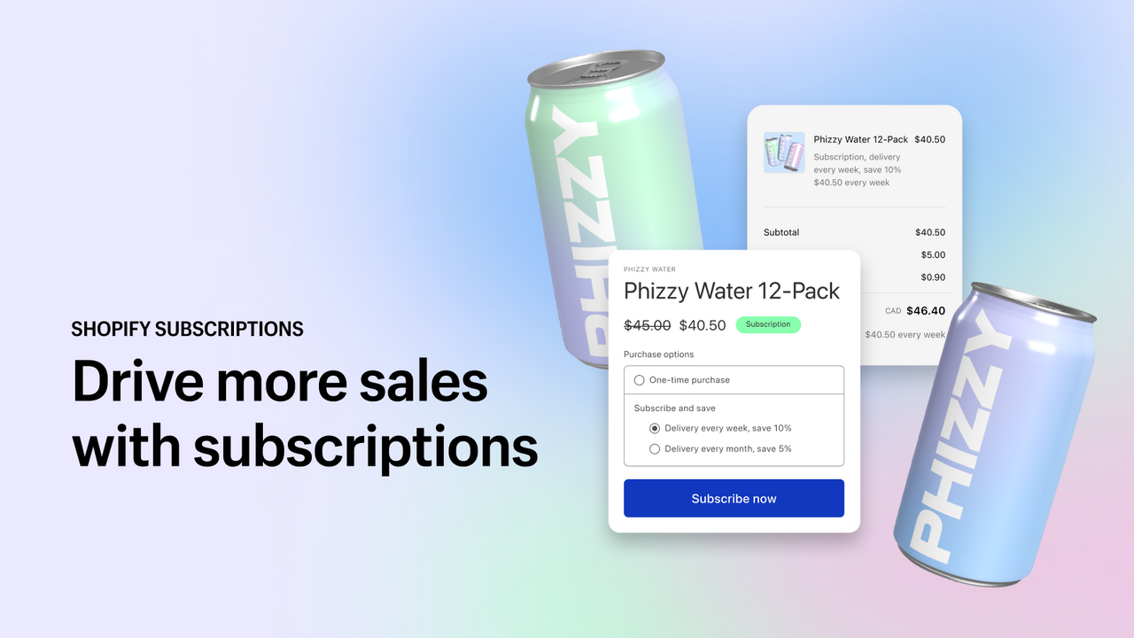 Shopify Subscriptions - Startup Ecommerce